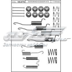 Zestaw montażowy szczęk hamulcowych tylnych 1050776 Quick Brake