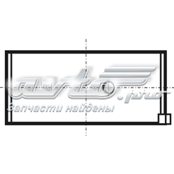 Panewki korbowodowe wału korbowego, zestaw, standardowe (STD) Mazda E 2000/2200 (SR2)