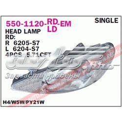 550-1120R-LD-EM Depo/Loro reflektor prawy