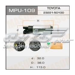 Element-turbina pompy paliwa MASUMA MPU109