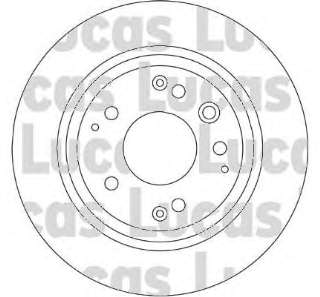 Tarcza hamulcowa tylna 1135GLT5 Rotinger