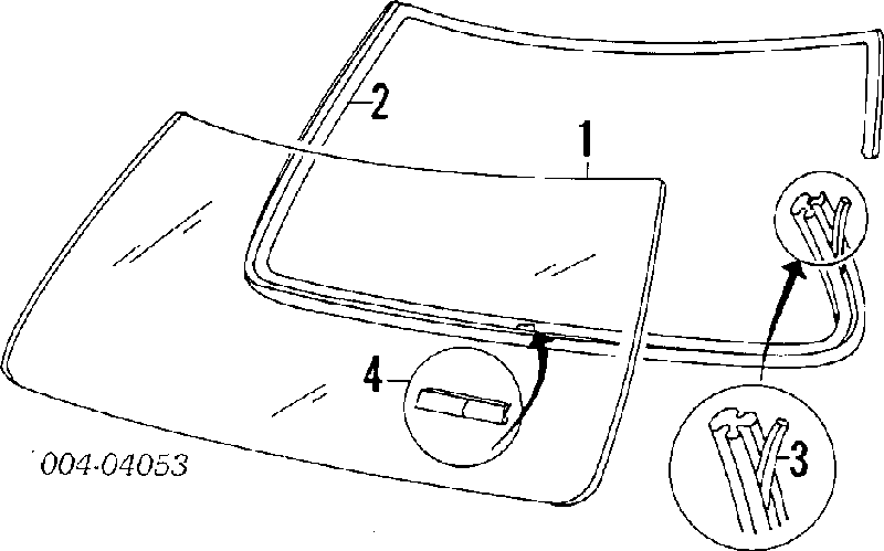 Lusterko wewnętrzne Chrysler Voyager II GS 