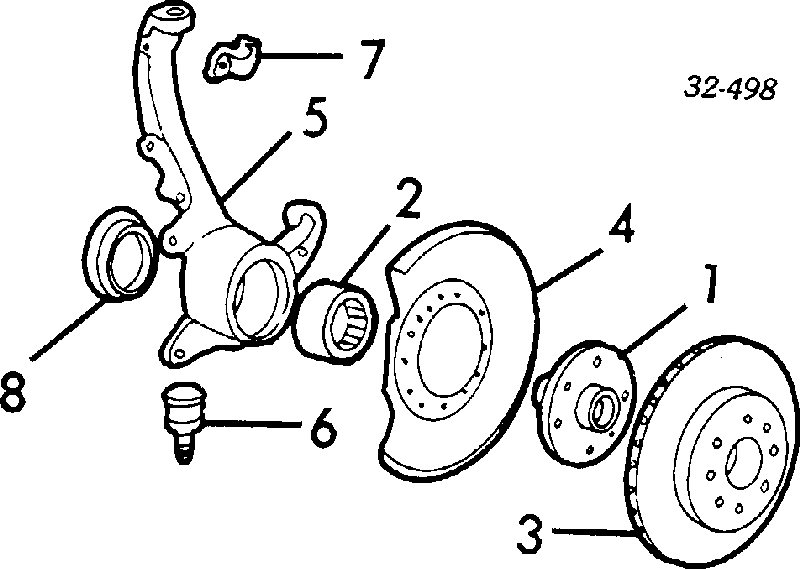 Zacisk hamulcowy przedni lewy D42655C Autofren