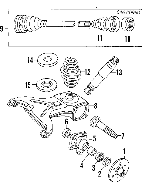 Półoś tylna prawa 300671 Trakmotive/Surtrack