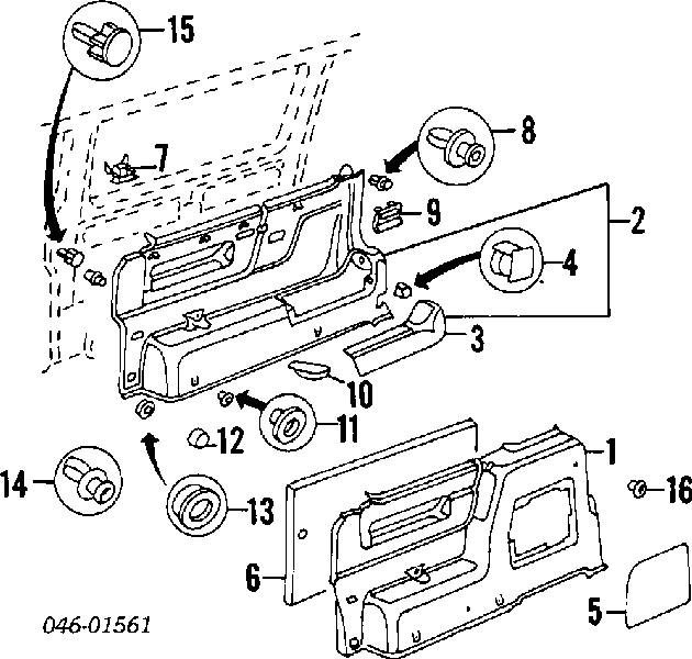 Spinka mocowania chlapacza Opel Vectra C GTS 