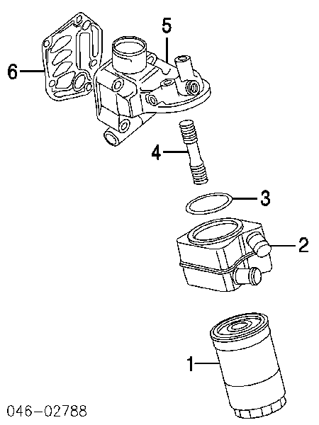 Rurka filtra olejowego Volkswagen Transporter T4 (70XB, 70XC, 7DB, 7DW)