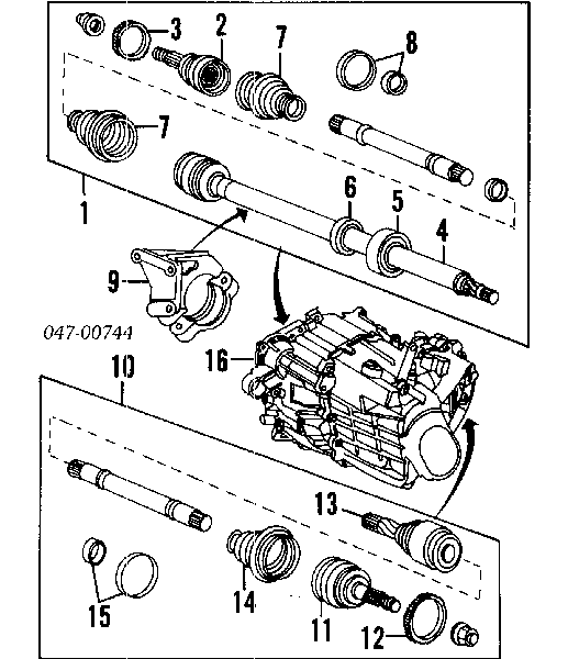 Пыльник шруса наружный VOLVO 271649