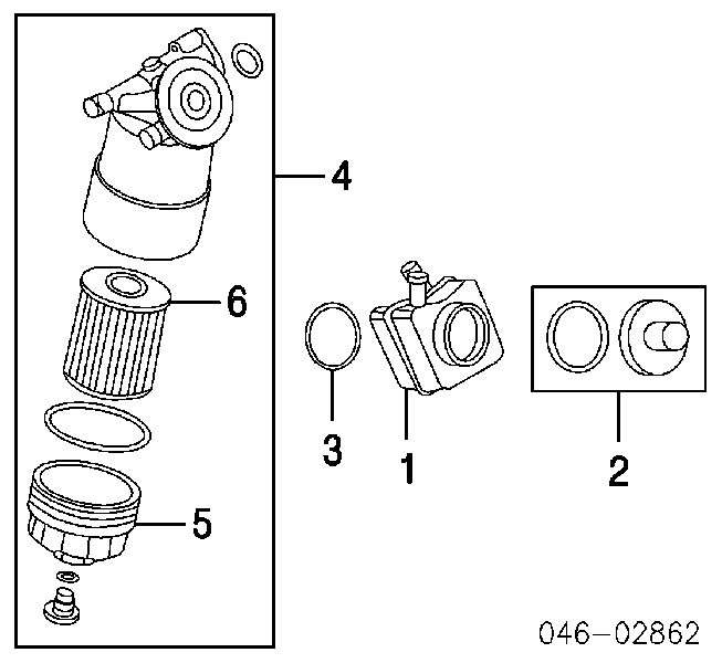 021115433B VAG pokrywa filtra oleju