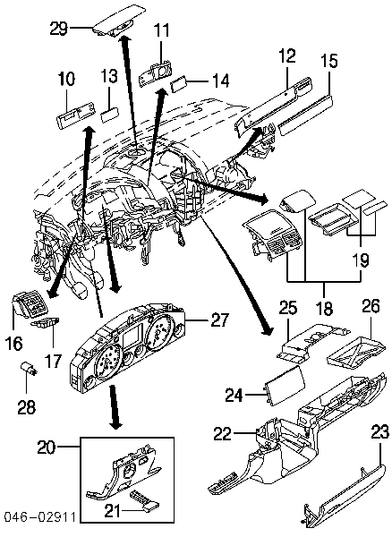 Czujnik temperatury zewnętrznej Volkswagen Transporter T5 (7HB, 7HJ)