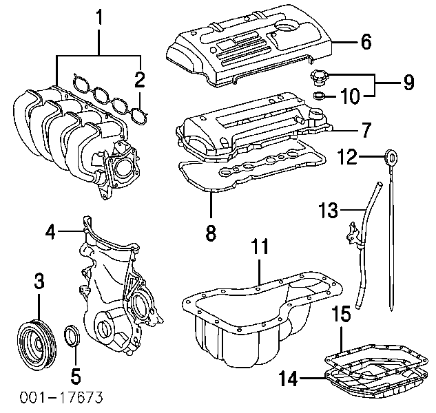 Korek miski olejowej silnika Toyota RAV4 3 (A3)