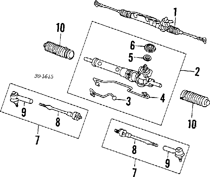 Osłona mechanizmu kierowniczego (maglownicy) lewa Honda CR-V (RD)