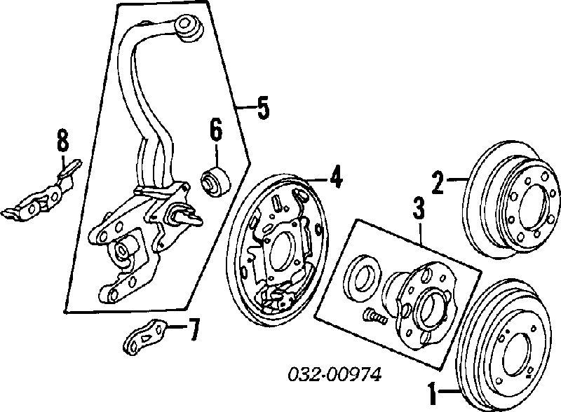 Piasta tylna LO23251 Starline