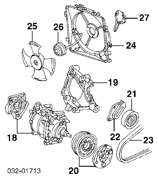 Rolka napinacza paska napędowego 70SRPV0302DDUL1 NSK