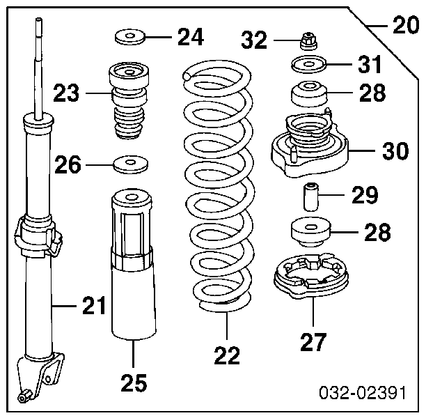 Amortyzator tylny 341179 Kayaba