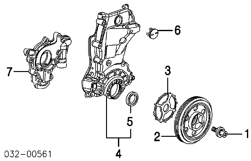 Zaślepka głowicy cylindrów/bloku cylindrów Honda Civic 6 (EJ9, EK3/4)