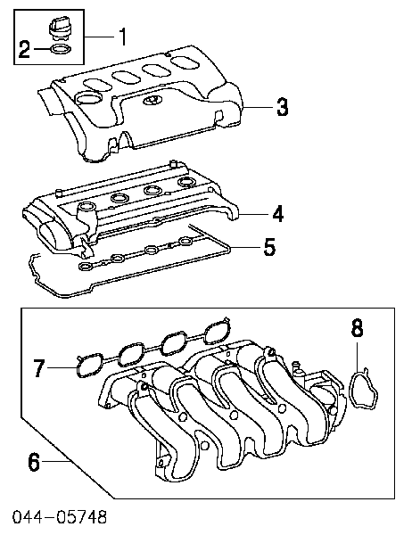 Pokrywa zaworowa DRM19902 Dr.motor