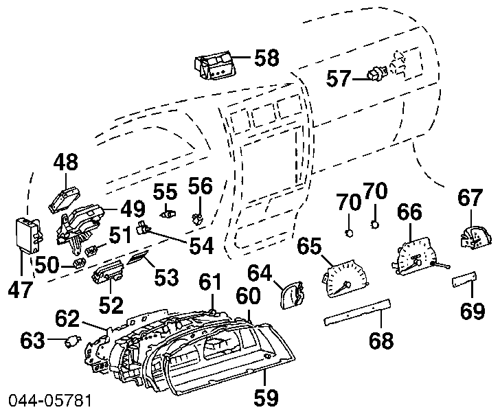 Przekaźnik świateł Toyota RAV4 1 (XA)