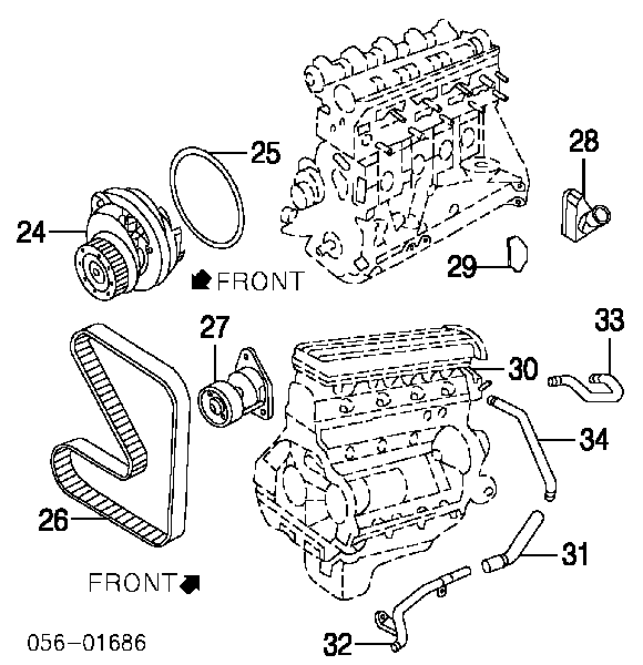 Uszczelka termostatu 9157001 General Motors