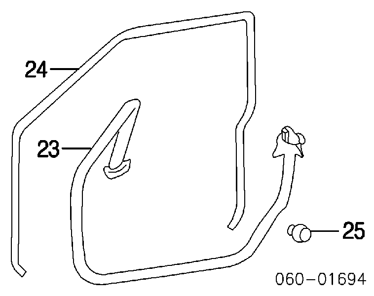 Odbojnik drzwi 8219133010 Hyundai/Kia