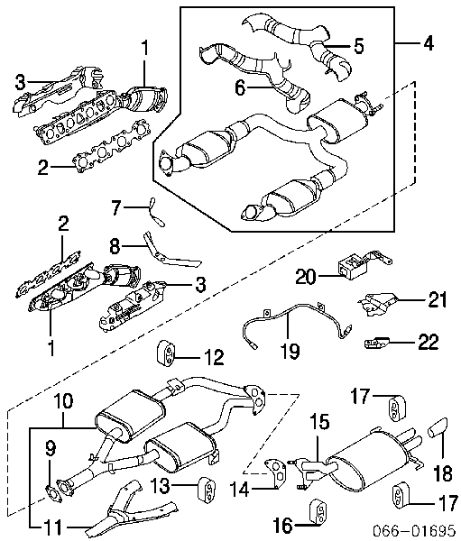 206515L300 Nissan poduszka mocowania tłumika