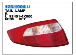 Lampa zespolona tylna lewa zewnętrzna KIA Rio 3 (UB)