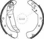 Klocki hamulcowe tylne bębnowe Opel Astra H (L35)