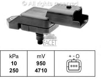 Czujnik ciśnienia w kolektorze ssącym, MAP Citroen C4 (LC)