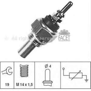 0055450324 Mercedes czujnik temperatury płynu chłodzącego