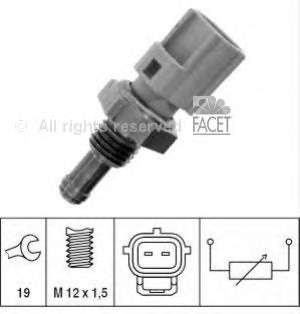 7.3234 Facet czujnik temperatury płynu chłodzącego