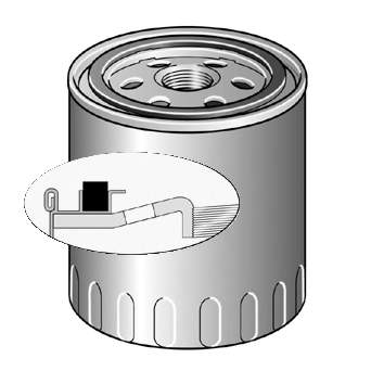 LS880A Purflux filtr oleju