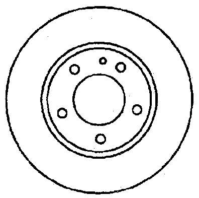 Tarcza hamulcowa tylna Fiat Siena (178)