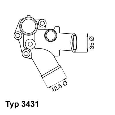 Termostat Fiat Fiorino PICK UP (146)