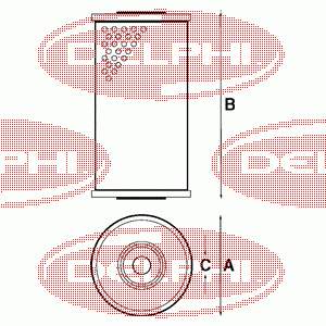 Filtr paliwa Opel Zafira A (F75)