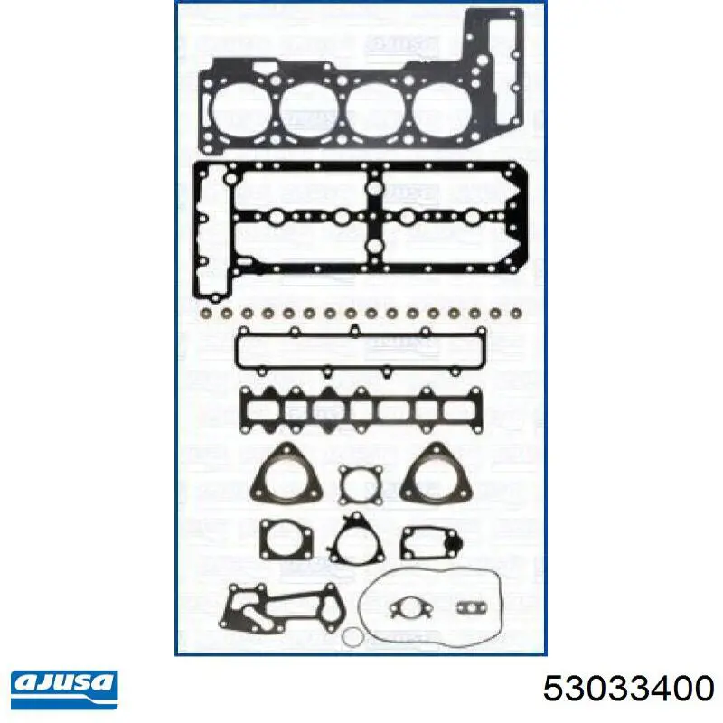 53033400 Ajusa zestaw uszczelek silnika górny