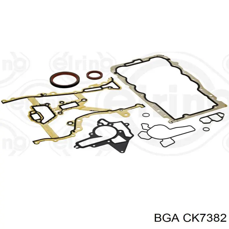 Zestaw uszczelek silnika dolny Opel Corsa B (73, 78, 79)