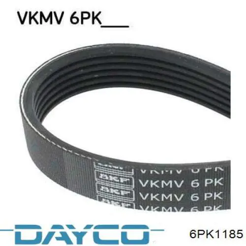 6PK1185 Dayco pas napędowy mechanizmów