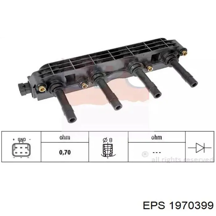 1.970.399 EPS cewka zapłonowa