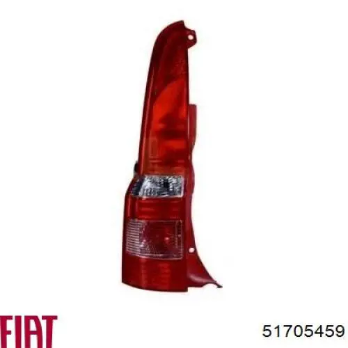 Lampa zespolona tylna lewa Fiat Panda 2 (169A)