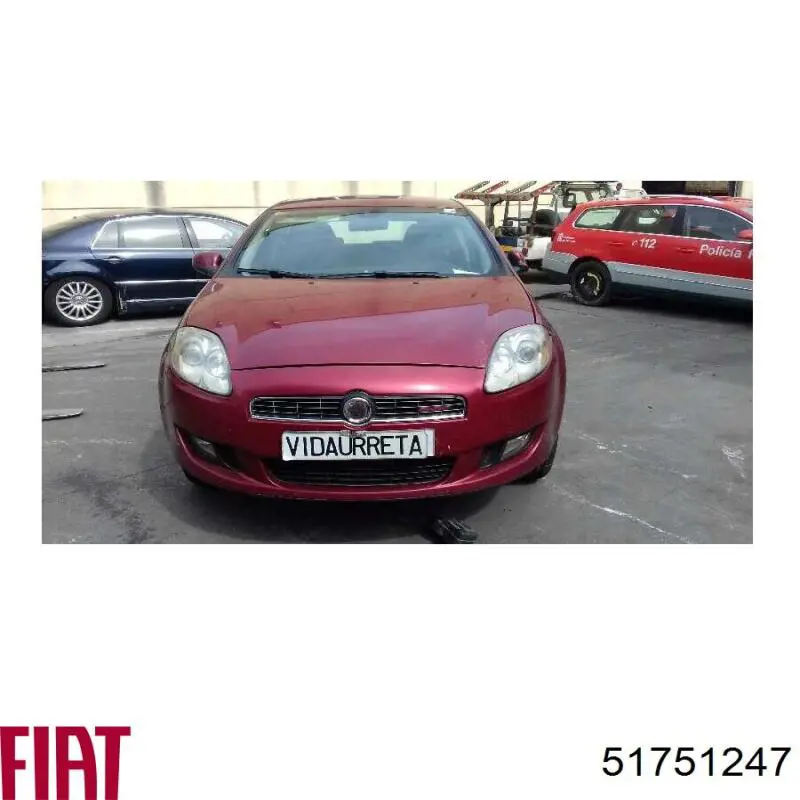 Drzwi przednie lewe Fiat Bravo (198)