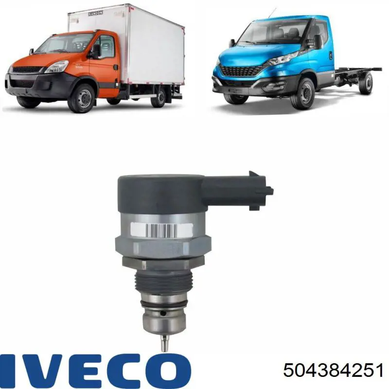 Zawór regulacji ciśnienia (zawór redukcyjny pompy wtryskowej) System Common-Rail Iveco Daily 5 