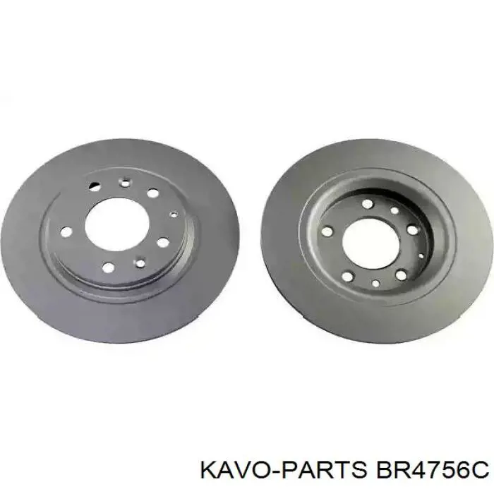 BR-4756-C Kavo Parts tarcza hamulcowa tylna