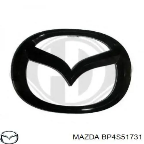 Emblemat na atrapę chłodnicy Mazda 6 (GG)