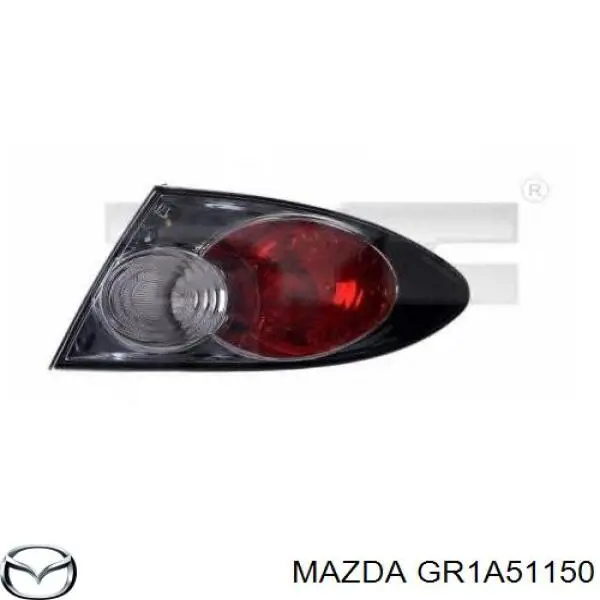 GR1A51170A Mazda lampa zespolona tylna prawa zewnętrzna