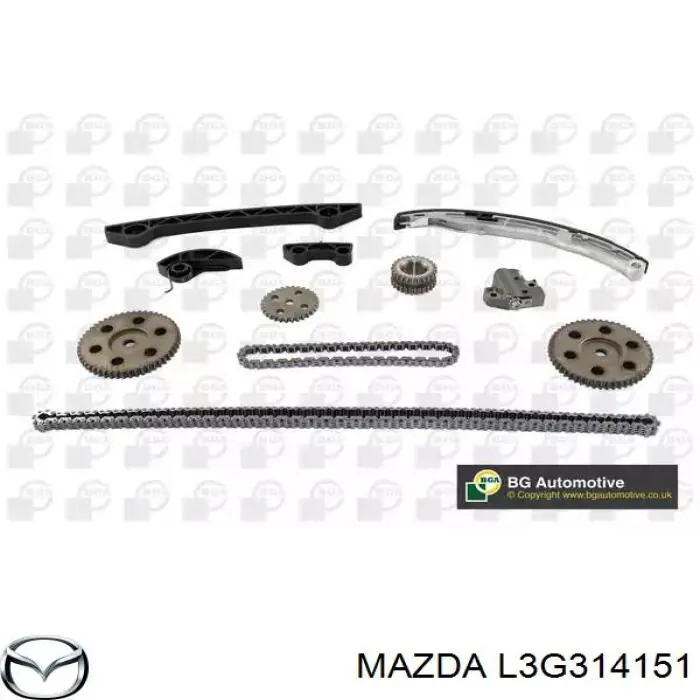 L3G314151 Mazda łańcuch pompy oleju