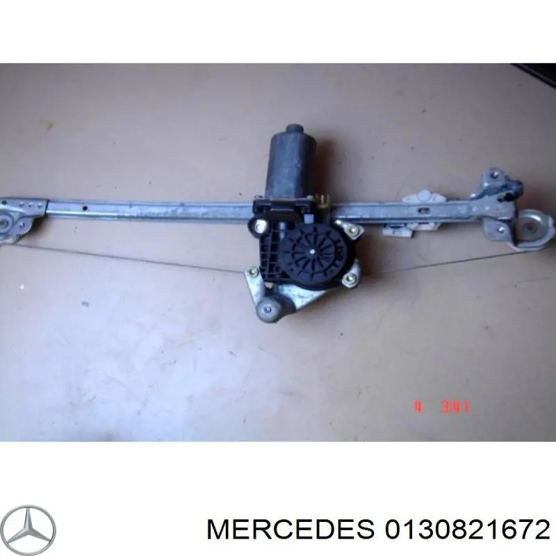 Mechanizm podnoszenia szyby drzwi przednich prawych do Mercedes A (W168)