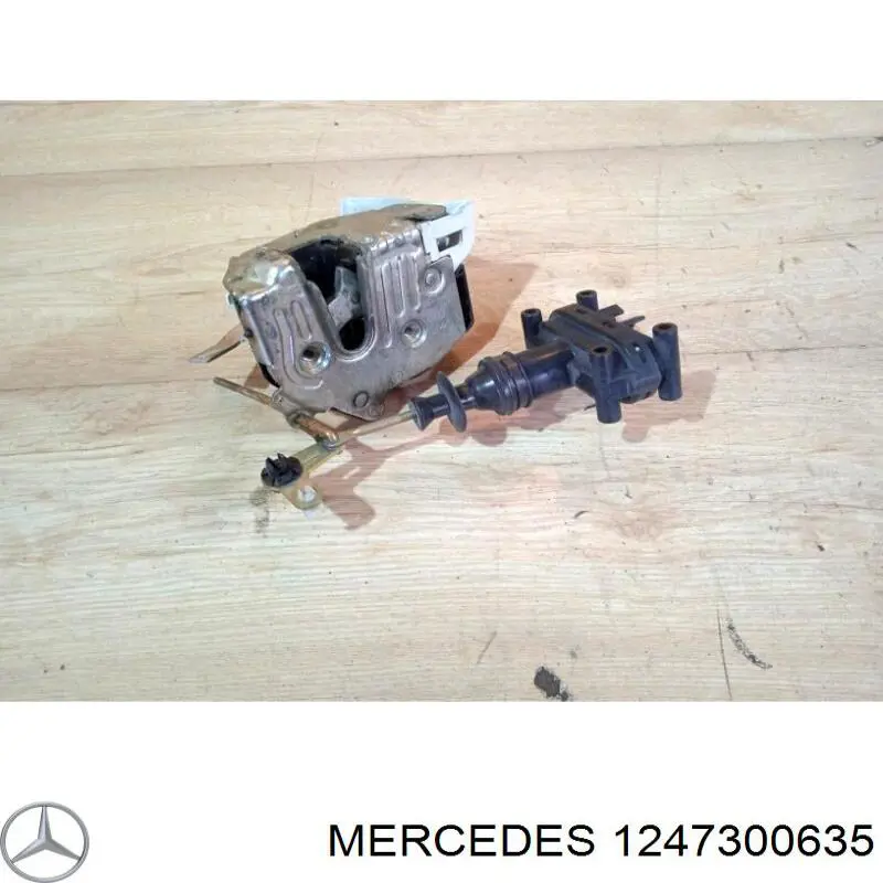 Zamek drzwi tylnych prawych do Mercedes E (W124)