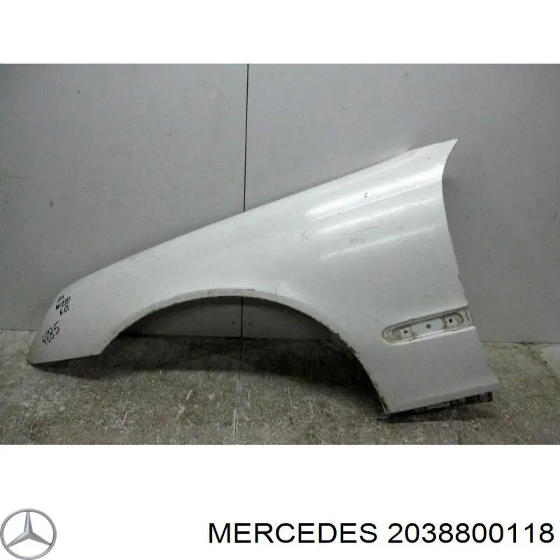 Błotnik przedni lewy do Mercedes C (S203)