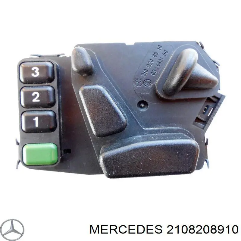 Mechanizm przyciskowy regulacji fotela lewy do Mercedes E (W210)