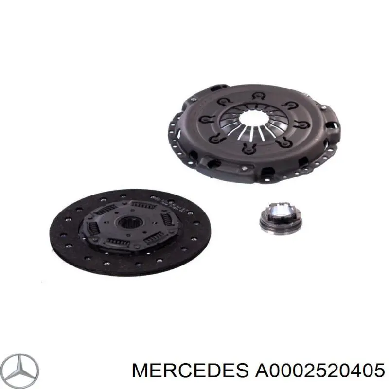 A000252120580 Mercedes tarcza sprzęgła