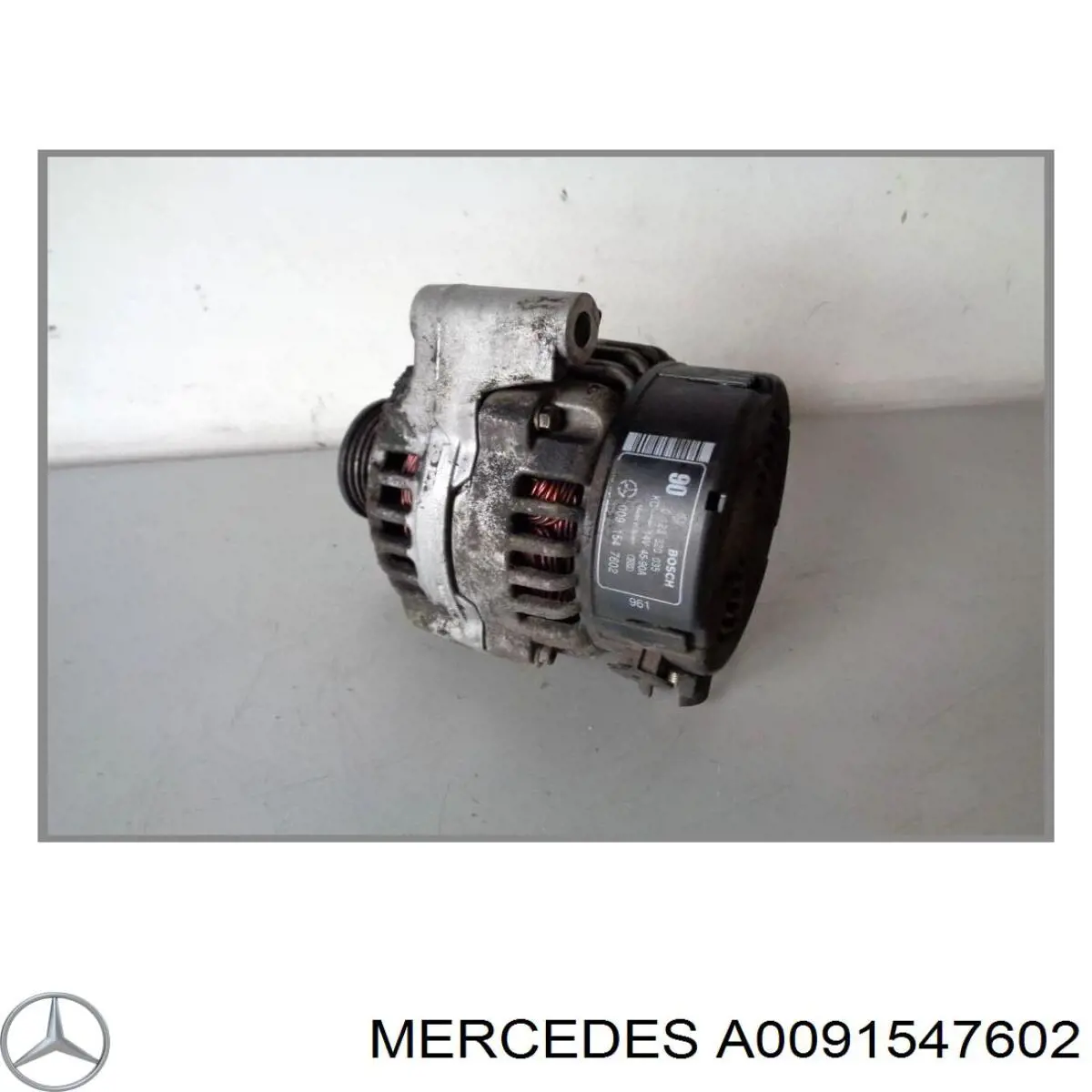 A0091547602 Mercedes alternator